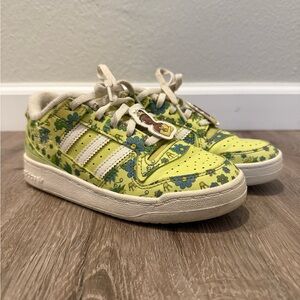 Adidas Kids Sneakers Princess Tiana - Yellow Floral Design